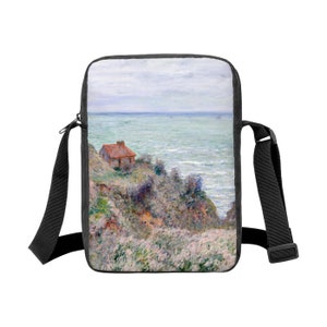 Claude Monet - Cabin of the Customs Watch - Cross Body Purse