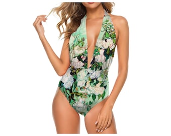 Van Gogh Roses Swimsuit