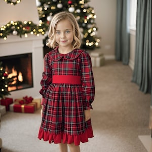 Girls size 7 holiday dress on sale