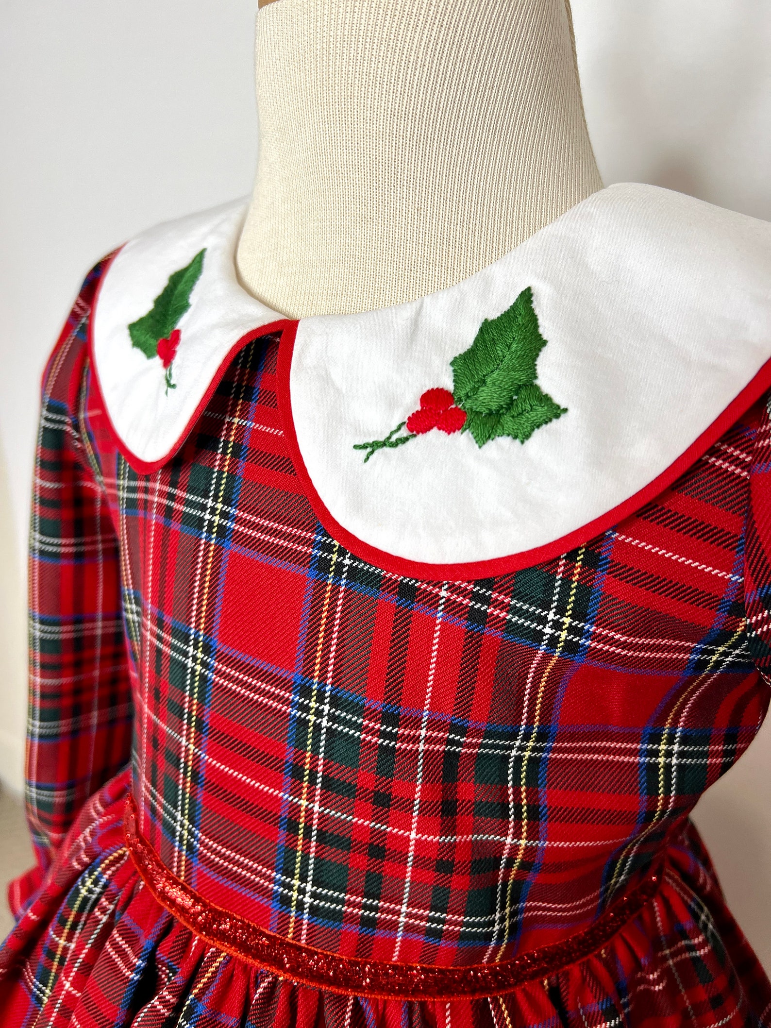 baby elizabeth dress holiday stripe