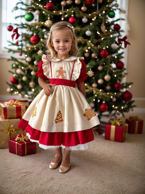 white christmas dresses Colorblock Ruffle Hem Dress, Crimson/Cream in Crimson/Cream main image 1