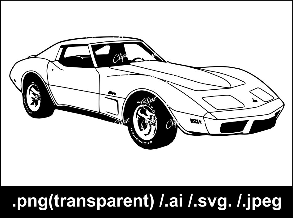 Corvette Stingray - Etsy