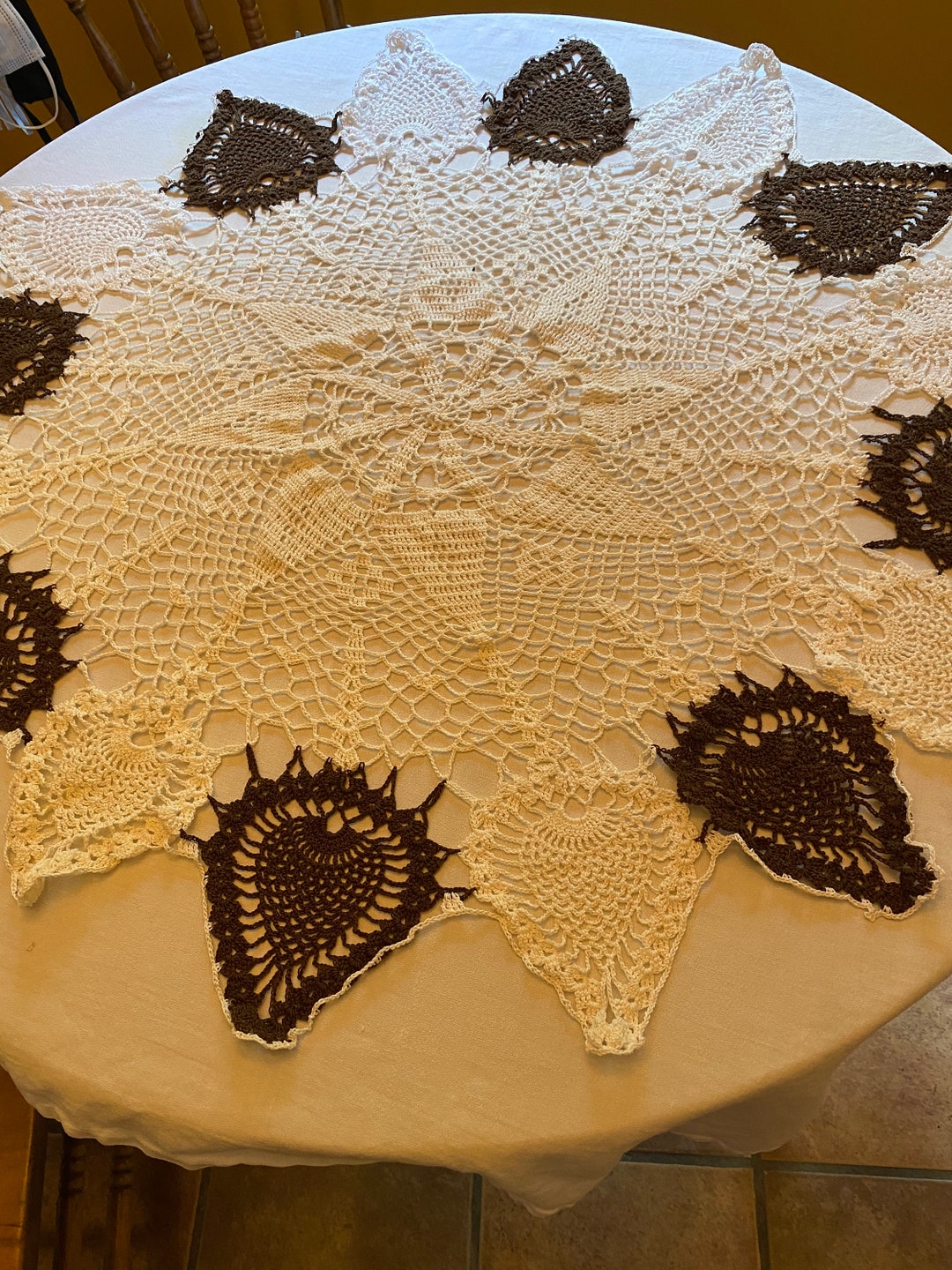 35 Doily/table Cover/handmade Crochet Work Etsy