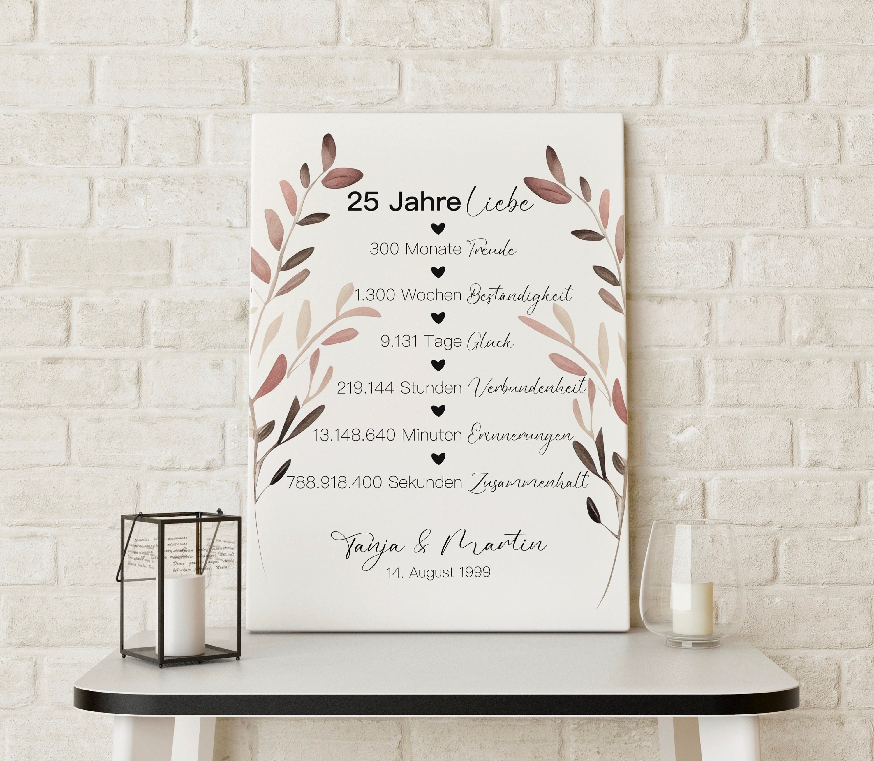 Geschenk Zur Silberhochzeit Fr Eltern