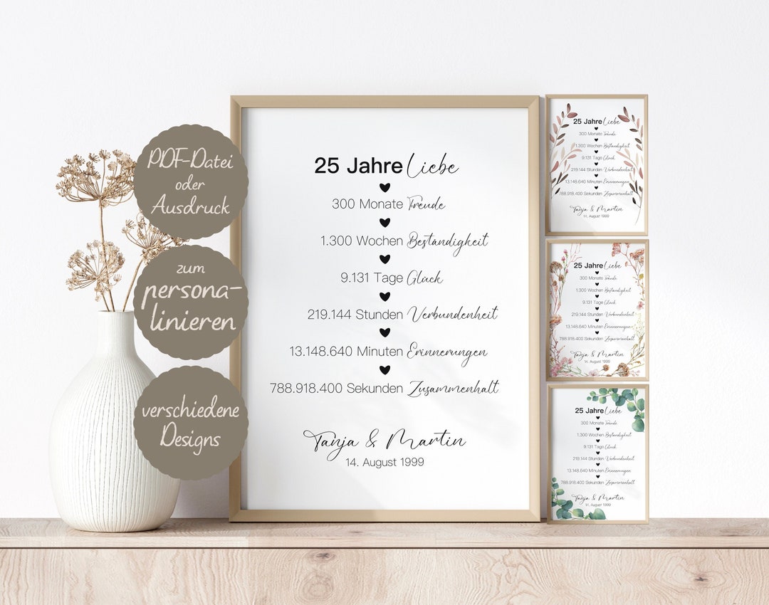 Geschenk Fr Silberhochzeit Der Eltern