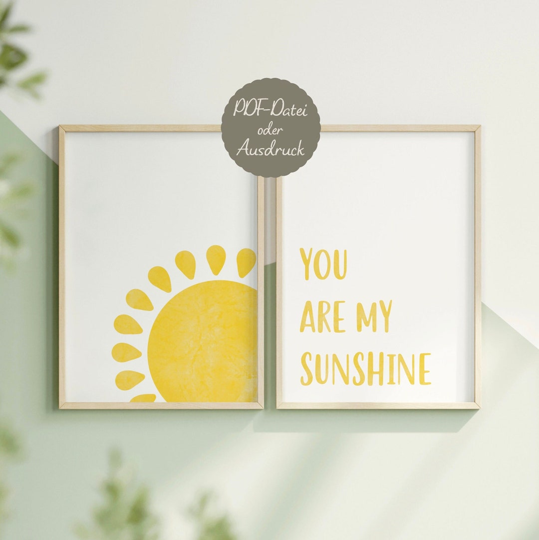 You Are My Sunshine Geburtstagskronenhut – Boho Sonnenhut Für Den 1. Geburtstag, Neutrales Design, Größe M