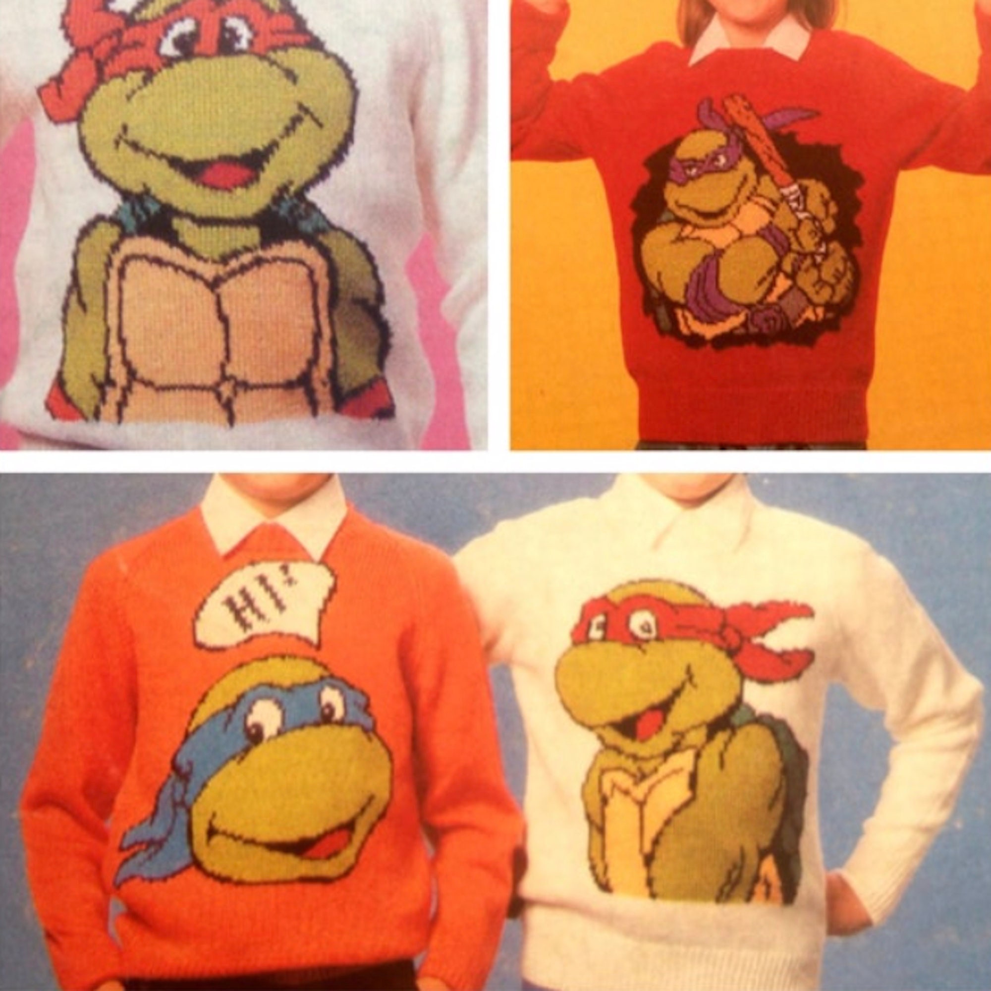 TMNT Teenage Mutant Ninja Turtles Donatello Model Sprue Ugly Christmas  Sweater For Holiday 2023 Xmas Gifts - Mugteeco