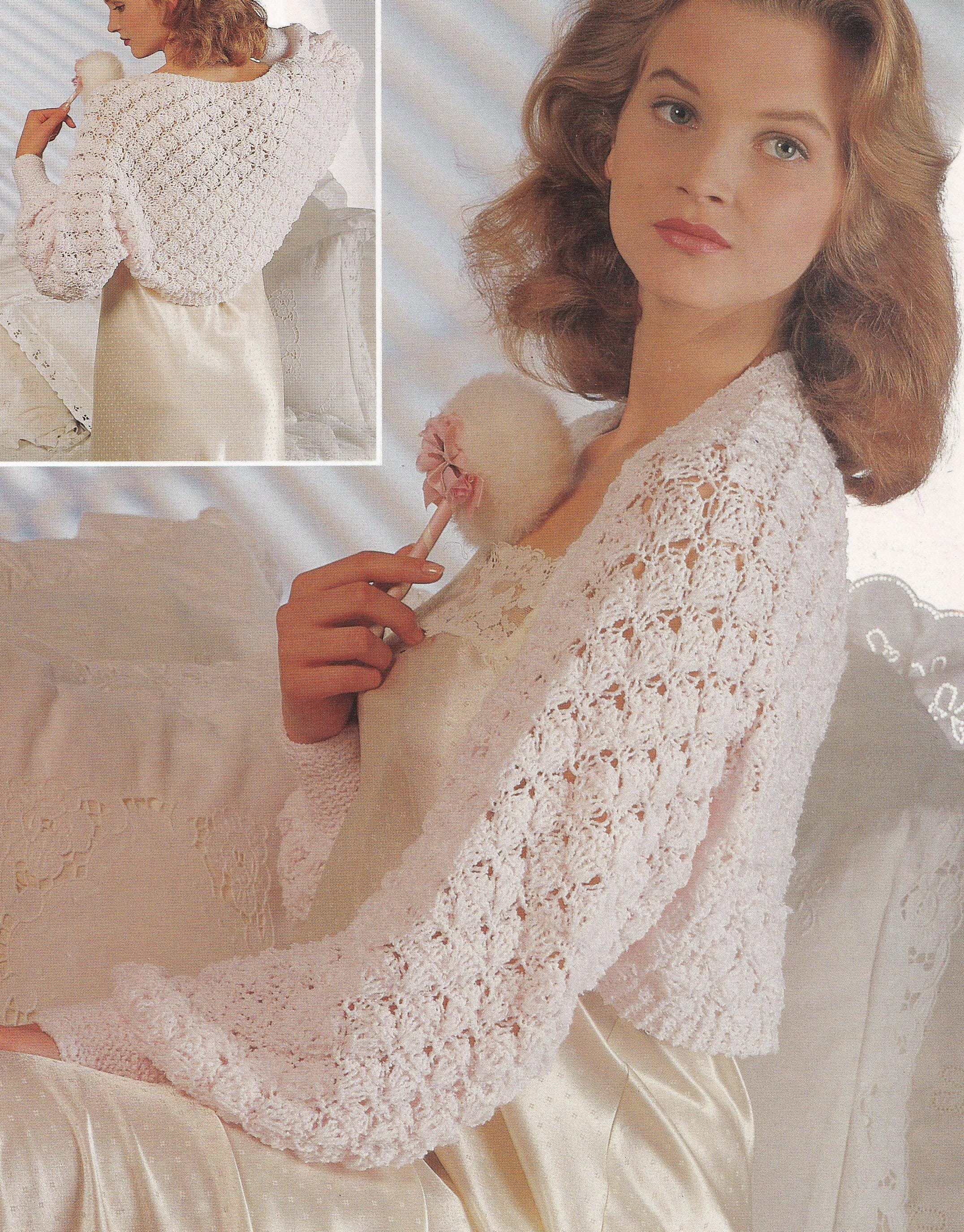 Vintage Bed Jacket - Etsy