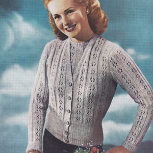 1940s Knit Set - Etsy 