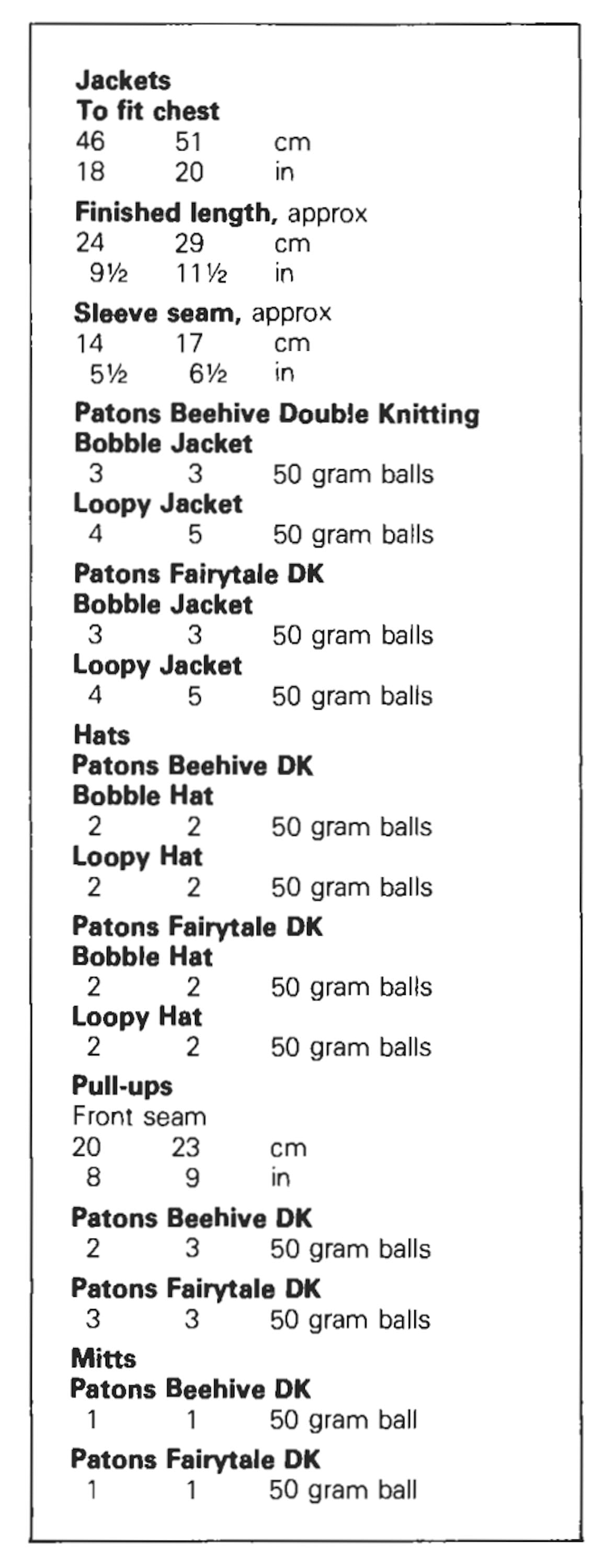 Knitting Pattern for Baby Loopy and Bobble Cardigan and Jacket With ...
