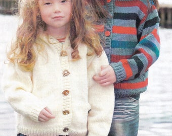aran knitting pattern for baby and child aran hoodie cardigan jacket - boy or girl