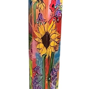 Hand PaintHand Painted Peace/Garden Poles
