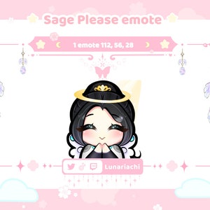 Valorant Sage Please Angel Cute Twitch Emote | Twitch, Discord, YouTube