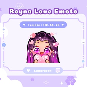 Valorant Reyna LIEBE Emote | Twitch, Discord, Youtube