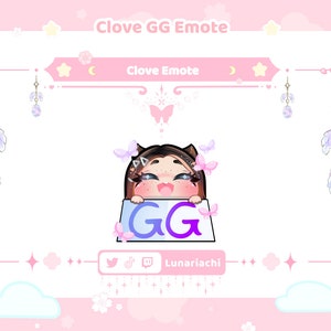 Valorant Clove Twitch Emote Cute GG | Twitch, Discord, YouTube