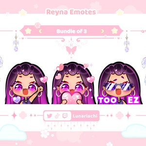 Valorant Reyna Twitch Emotes Bündel | Twitch, Discord, Youtube
