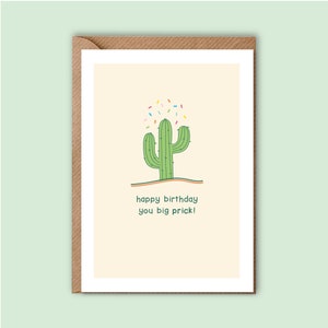 Happy Birthday Du dicker Piepmatz! | Karte | Ruder | Niedlich | Kaktus | Liebe | Geburtstag | Alles Gute zum Geburtstag | Freund | Beste Freundin | Bruder