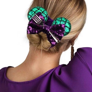 Luxury Mickey Ear Scrunchie. Various Characters available