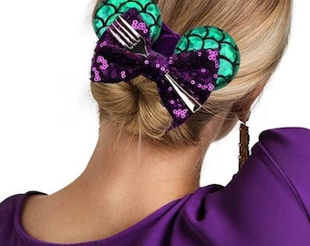 Luxury Disney Mickey Ear Scrunchie. Various Characters available