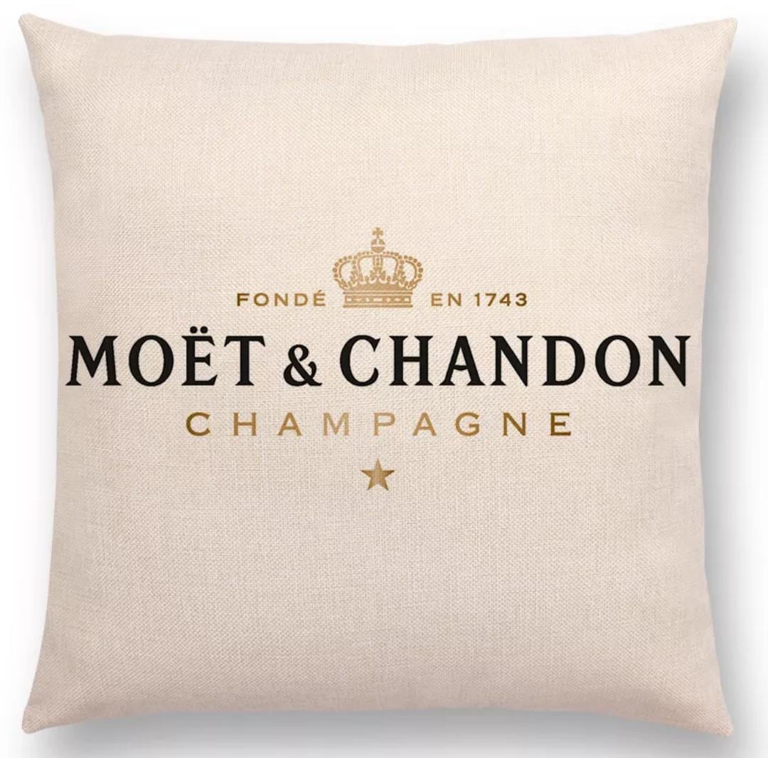 Moet and Chandon Cushions - Etsy UK