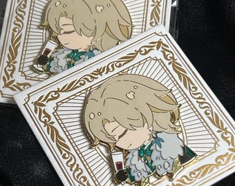 Chibi Aventurine HSR honkai star rail enamel pin