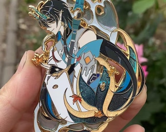Honkai Star Rail Dan Heng • Imbibitor Lunae enamel pin