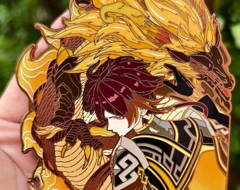 Genshin Impact Zhongli pin