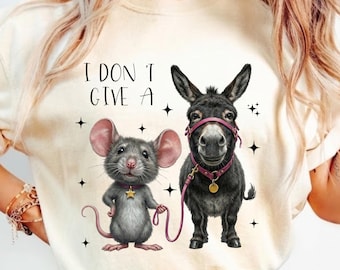 Me importa un bledo el sarcasmo PNG, burro gracioso PNG, camiseta sarcástica, diseño de camisetas divertidas de tendencia, descarga digital, clipart de sublimación