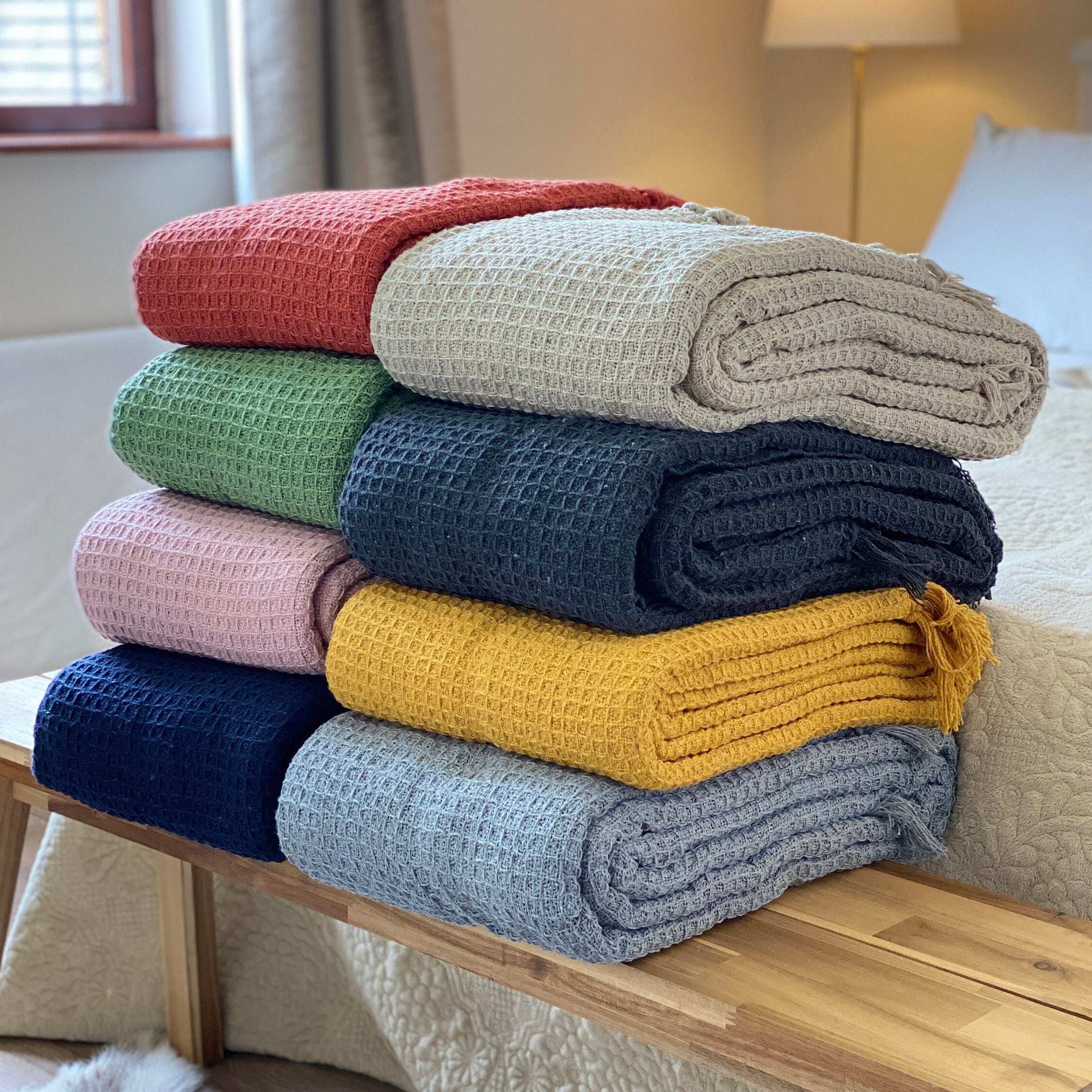 Heavy Cotton Blanket Etsy Canada