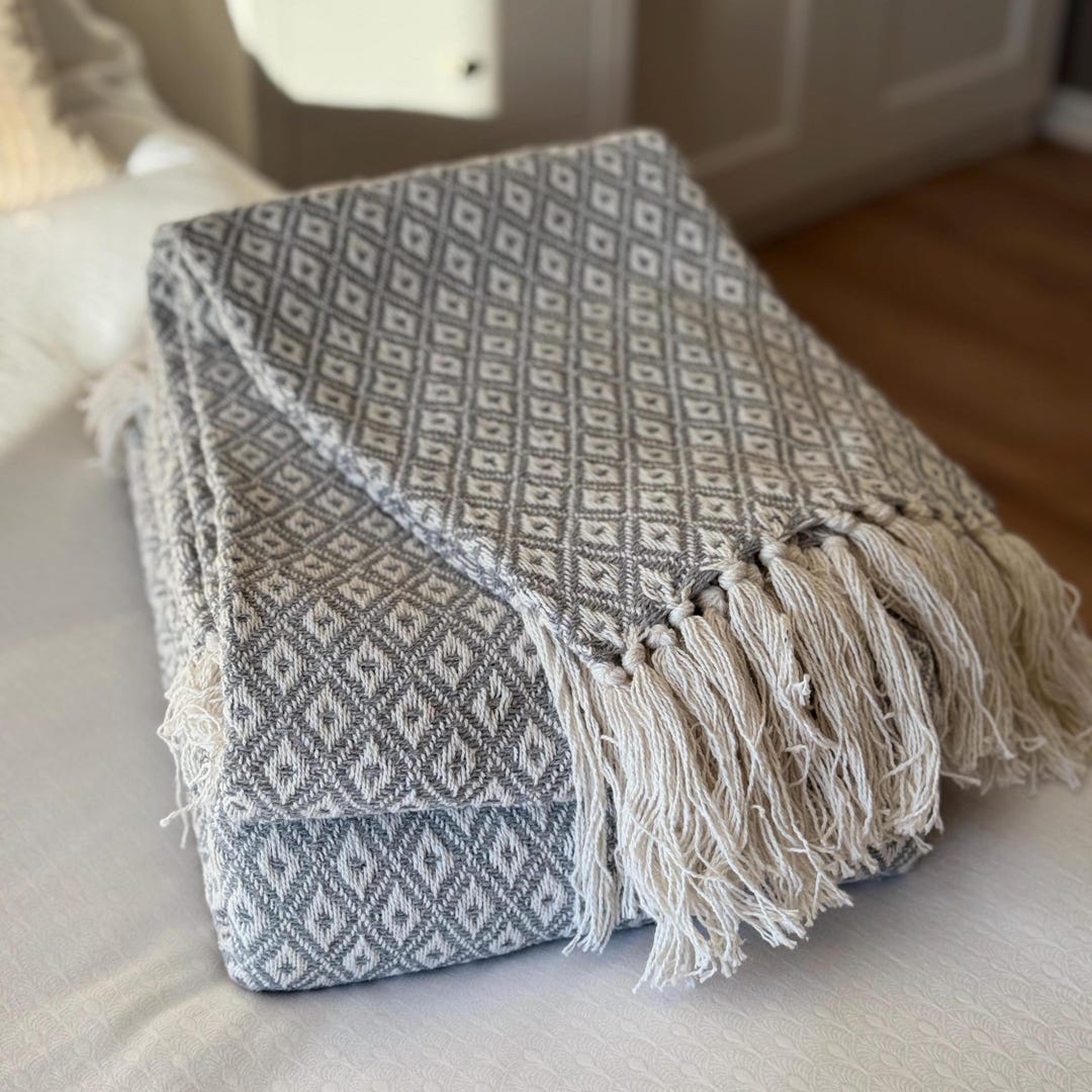 Throw Blanket For Couch Battilo Dark Grey Throw Blanket