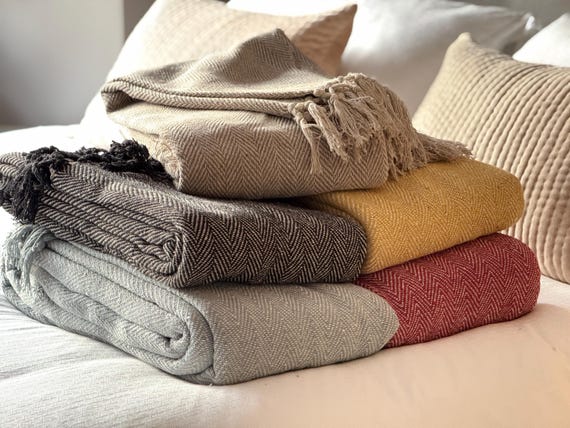 Neutral sofa throws deals