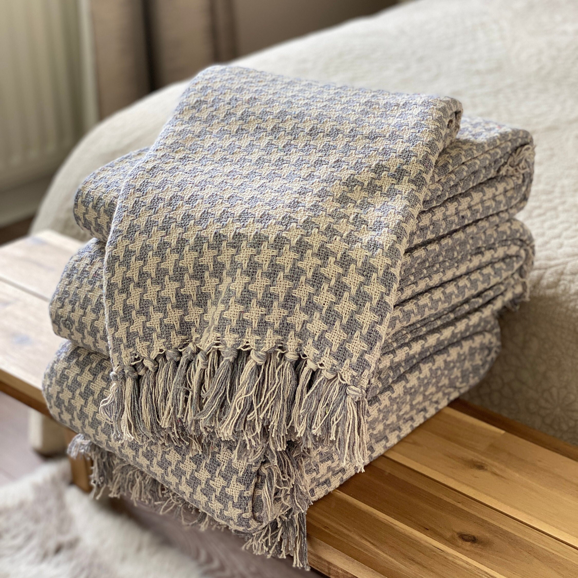 Silver throw on sale