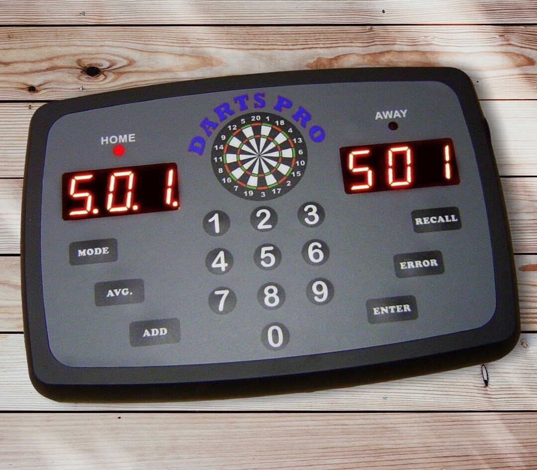 Darts Pro Electronic Darts Scorer Darts Scoreboard Etsy