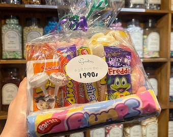 1990s Sweets Gift by an Authentic Sweet Shop, Sweet Gift, Retro Sweets Gift Box, Candy Gift, Old Fashioned Sweets, 1990s Decade Gift Box