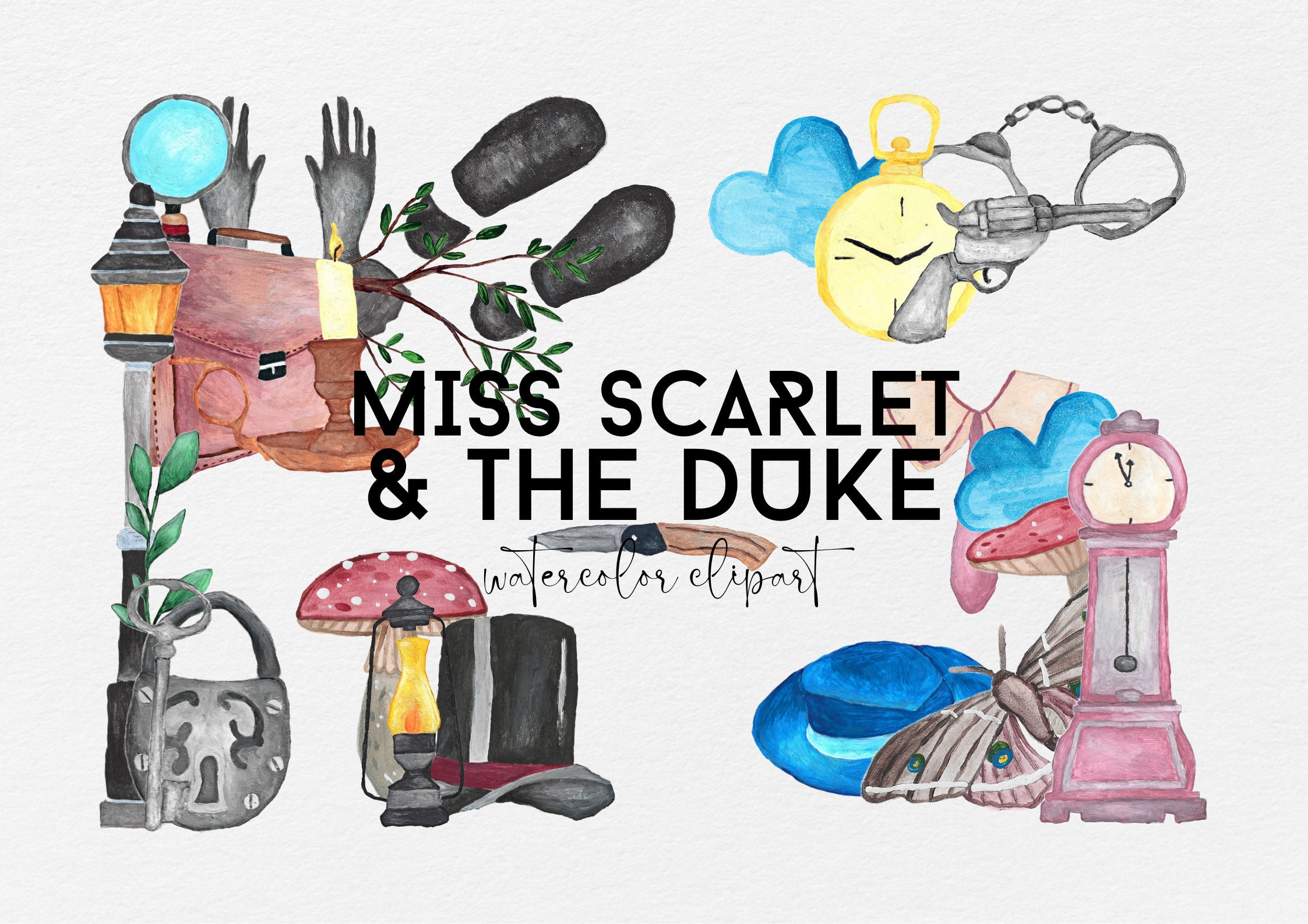 Miss Scarlet (digital full resolution download)