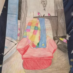 Il mio disegno colorato per la cameretta