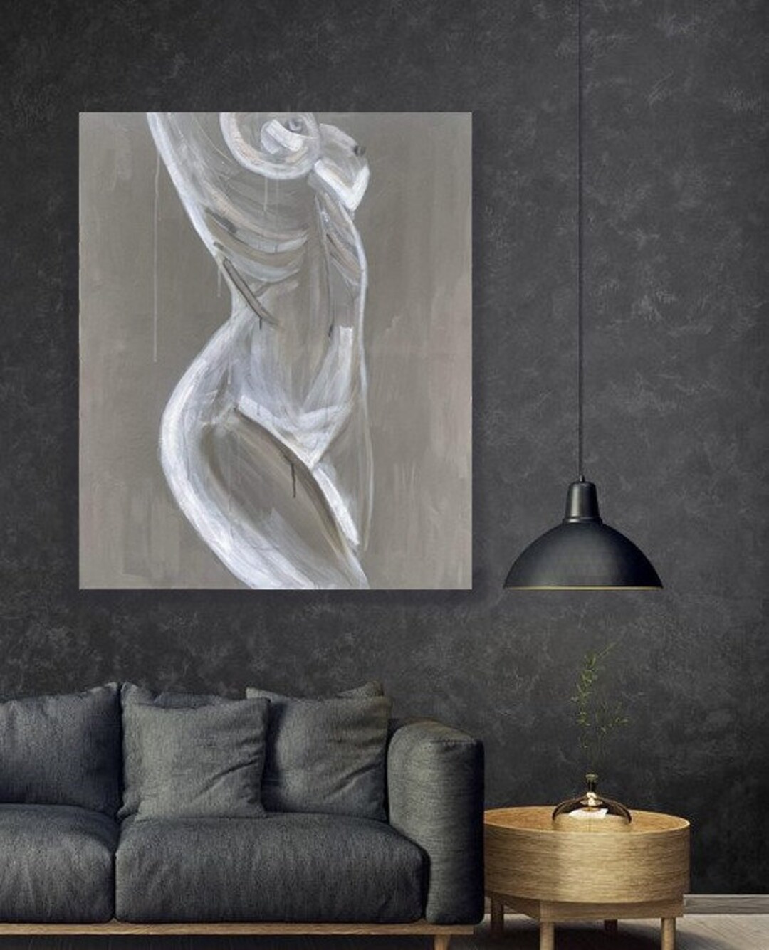 Large Original Nude Female Painting Women Art Handmade Painting Body Large Original Nude Female Painting Women Art Handmade Painting Body