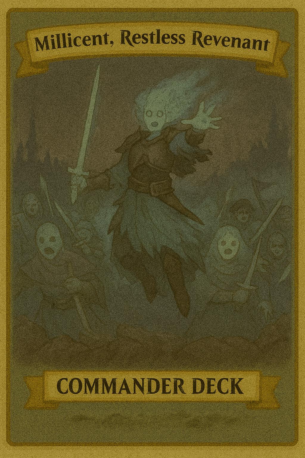 Millicent_restless_revenant_commander_deck Spirit Tribal EDH Our Elite Gold  Series Precon Decks Are Finally Here! - Etsy Israel