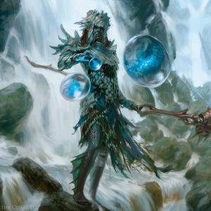100 Unique Mono Blue Magic the Gathering Cards. Add to EDH Commander Decks! Great Starter Kit for Blue Players!