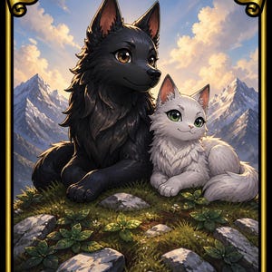Rin_and_Seri_Inseparable Commander_Deck Cat and Dog Tribal I nostri mazzi Precon della serie Elite Gold sono finalmente arrivati!