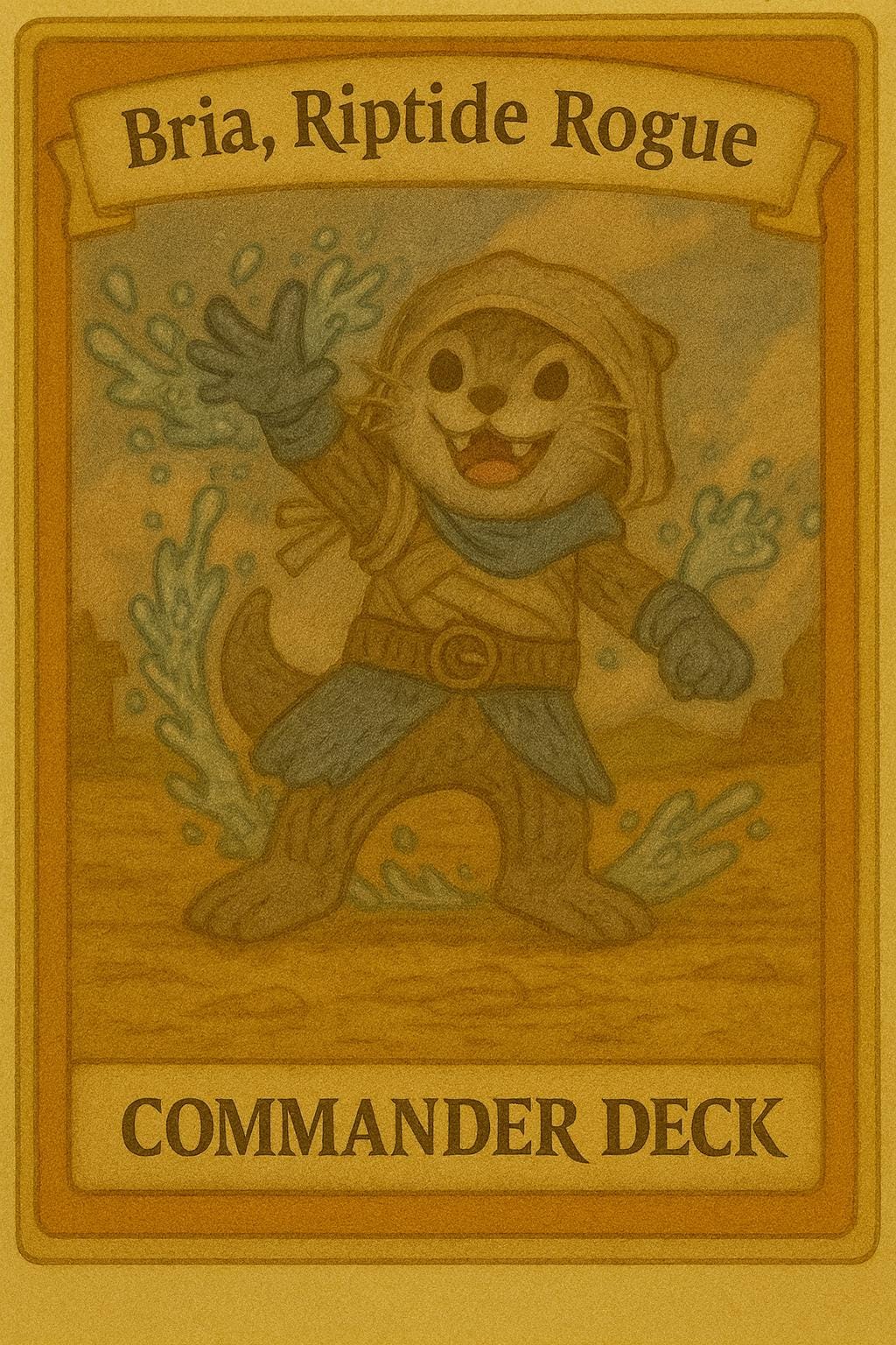 mtg bria riptide rogue commander deck Amazon.com: Wizard Commander Deck - Mono Blue - EDH - 100 Card - Custom Magic  The Gathering Deck main image 1