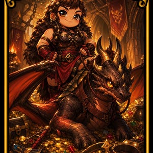 Magda_Brazen_Outlaw_Commander_Deck Dwarves,Dragons & Treasures!  EDH Our Elite Gold Series Precon Decks Are Finally Here!