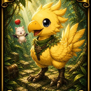 Choco_Seeker_of_Paradise EDH Commander_Deck Final Fantasy Commander Our Elite Gold  Series Precon Decks Are Finally Here!