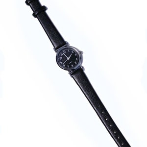Minimalist Black Quartz Watch