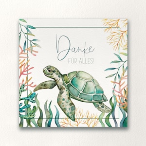 Danke für Alles! Postkarte