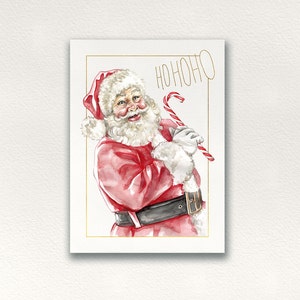 Carte de Noël du Père Noël
