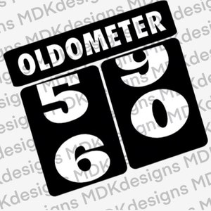 Turning 60, Oldometer SVG