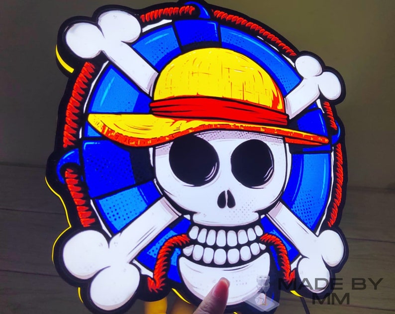 One Piece LED Light Box USB Plug in & Fully Dimmable and Etsy