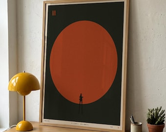 The Fate | Minimalist Print, Contemporary Japanese Inspired Wall Art