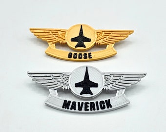 Top Gun Top Gun 2 Air Force Pins | Movie Pin | Personalized | Two Color Options